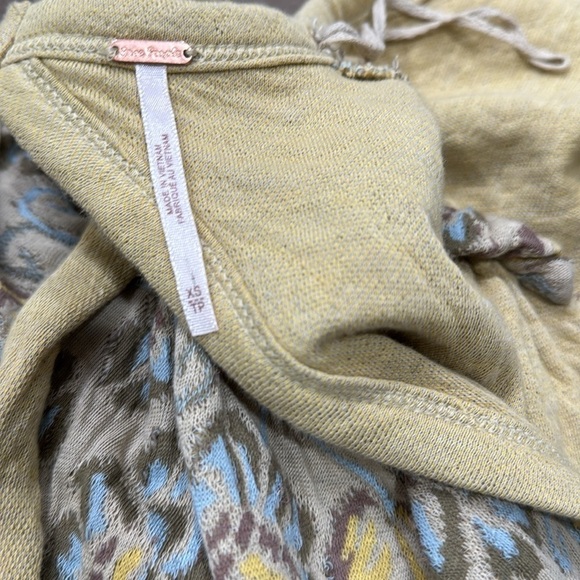 Free People No Ordinary Top Oatmeal Combo Size XS - Picture 5 of 5